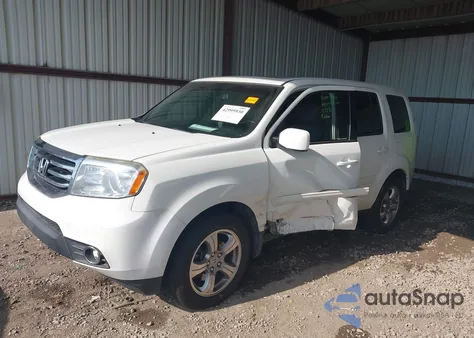 2013 Honda Pilot Ex-L from USA, damaged, VIN 5FNYF3H75DB015377